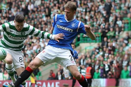 Das "Old Firm" zwischen Celtic (li.) und den Rangers wird es so schnell nicht mehr geben.