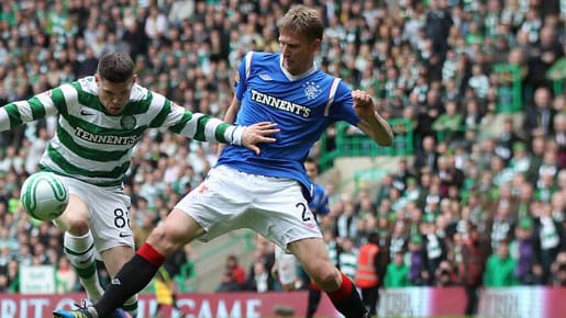 Das "Old Firm" zwischen Celtic (li.) und den Rangers wird es so schnell nicht mehr geben. Das "Old Firm" zwischen Celtic (li.) und den Rangers wird es so schnell nicht mehr geben.