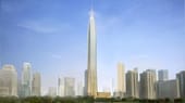 Das Ping An International Finance Center in Shenzhen wird 660 Meter hoch sein und soll 2015 fertiggestellt werden