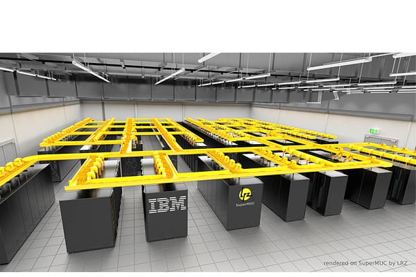 Supercomputer SuperMUC ist der schnellste Großrechner Europas.