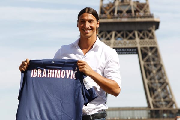 Zlatan Ibrahimovic wechselt für 20 Millionen Euro nach Paris.