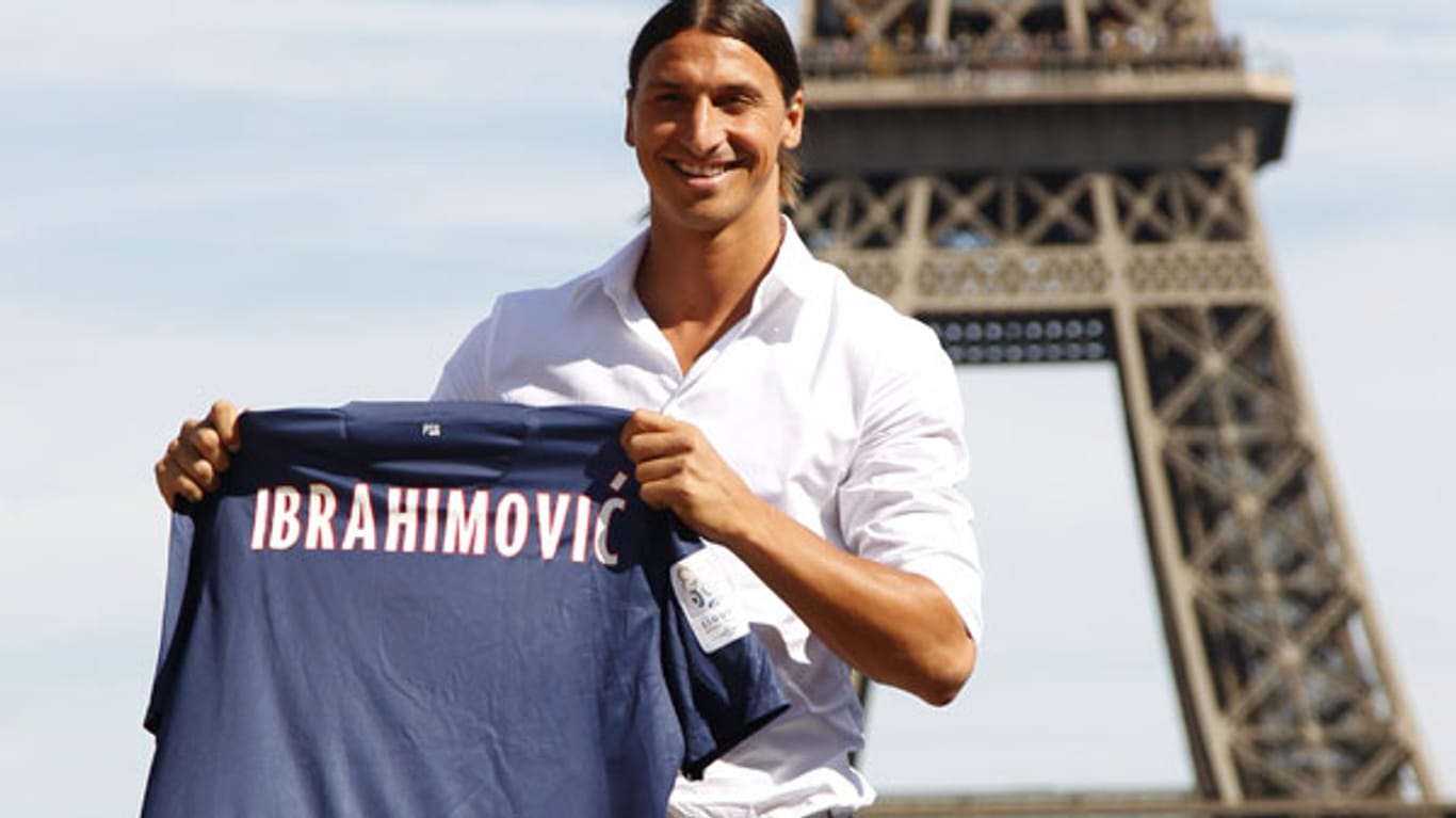 Zlatan Ibrahimovic wechselt für 20 Millionen Euro nach Paris.