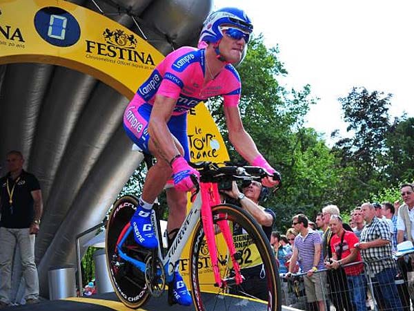 Die Nummer45: Am 30. Juni startete Grega Bole als einer von 198 Rennfahrern in die 99. Tour de France. Auf der 16. Etappe musste der Slowene die Rundfahrt als bisher 45. Profi vorzeitig beenden.