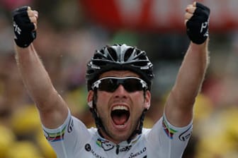 Mark Cavendish gewinnt seine zweite Tour-Etappe 2012.