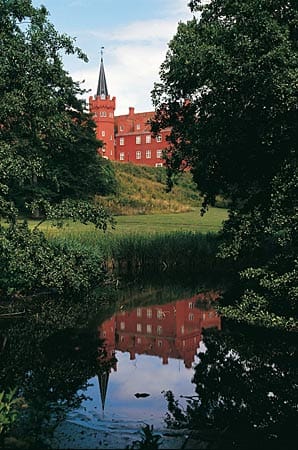 Radtour über die dänischen Inseln: Schloss Tranekær.