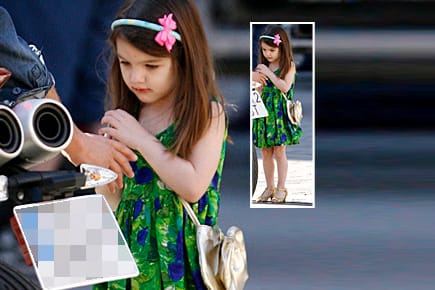 Suri Cruise wurde zum bestgekleideten Promi-Kind der Welt gewählt.