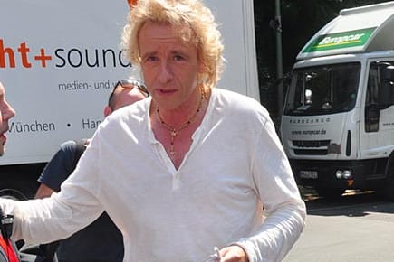 Deutlich schlanker als zuletzt erschien Thomas Gottschalk bei der Aufzeichnung der ersten Castings für "Das Supertalent".