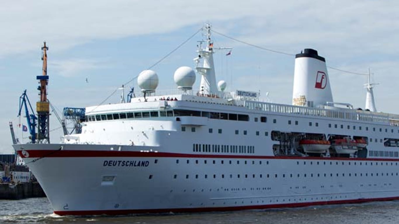 Die "MS Deutschland" ist das einzige deutsche Kreuzfahrtschiff