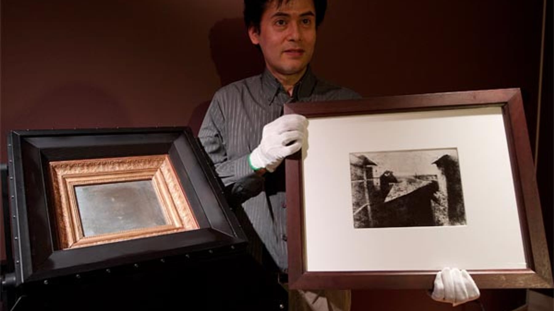 Fotografie Das älteste Foto der Welt