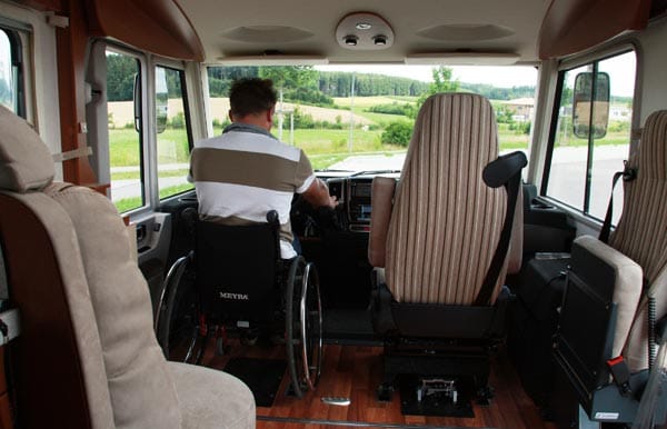 Entwicklung der Reisemobil-Branche: Behindertengerechte Ausstattung.