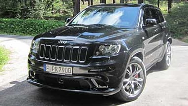 Jeep Grand Cherokee SRT - die schwarze Bestie