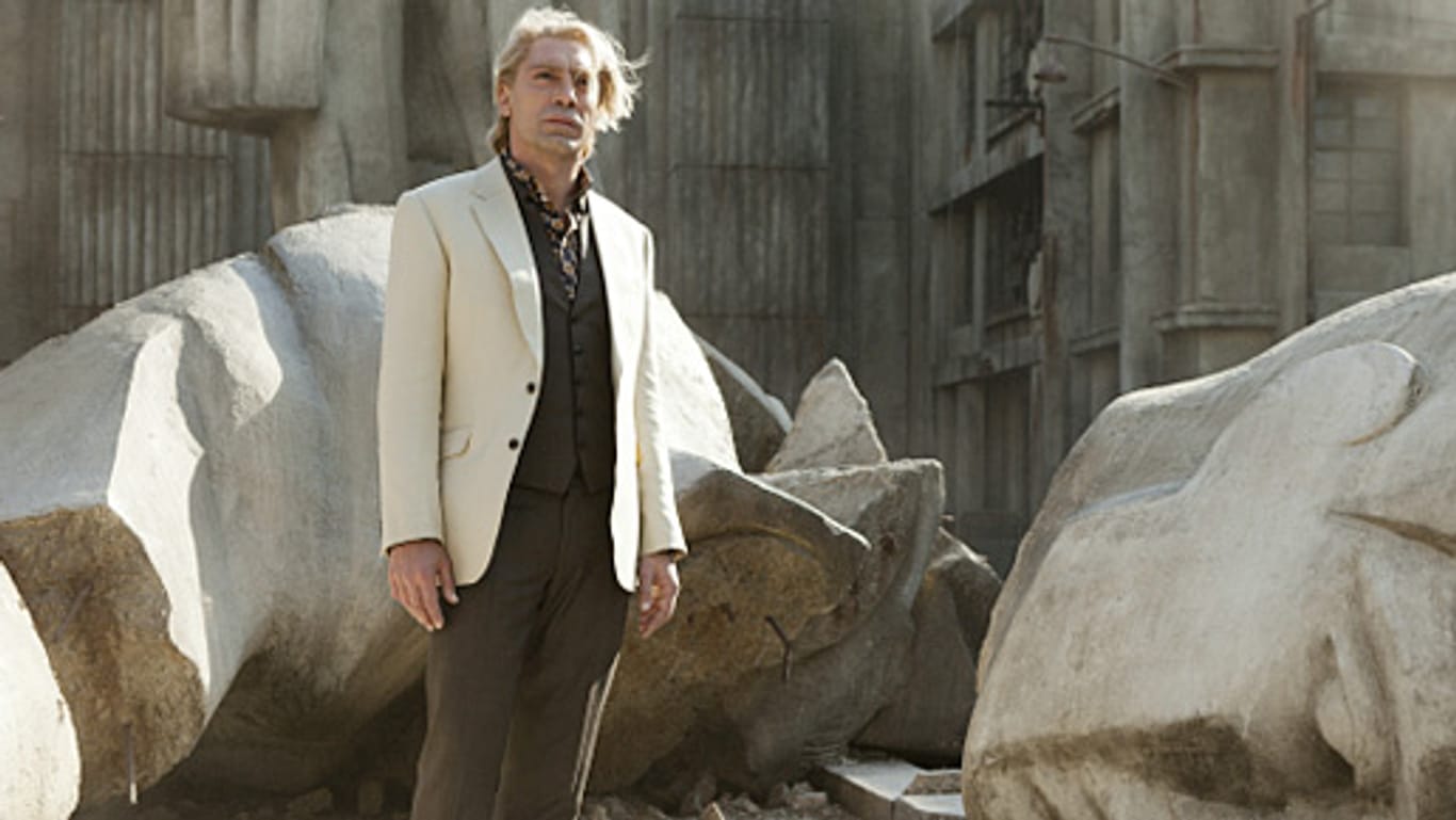 Fiese Filmfrisur: Erblondeter Javier Bardem als Bösewicht im neuen Bond-Film.