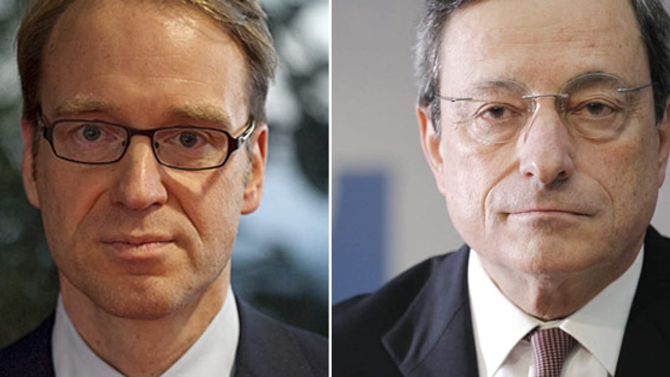 Bundesbank-Chef Jens Weidmann ist gegen EZB-Pläne von Marion Draghi