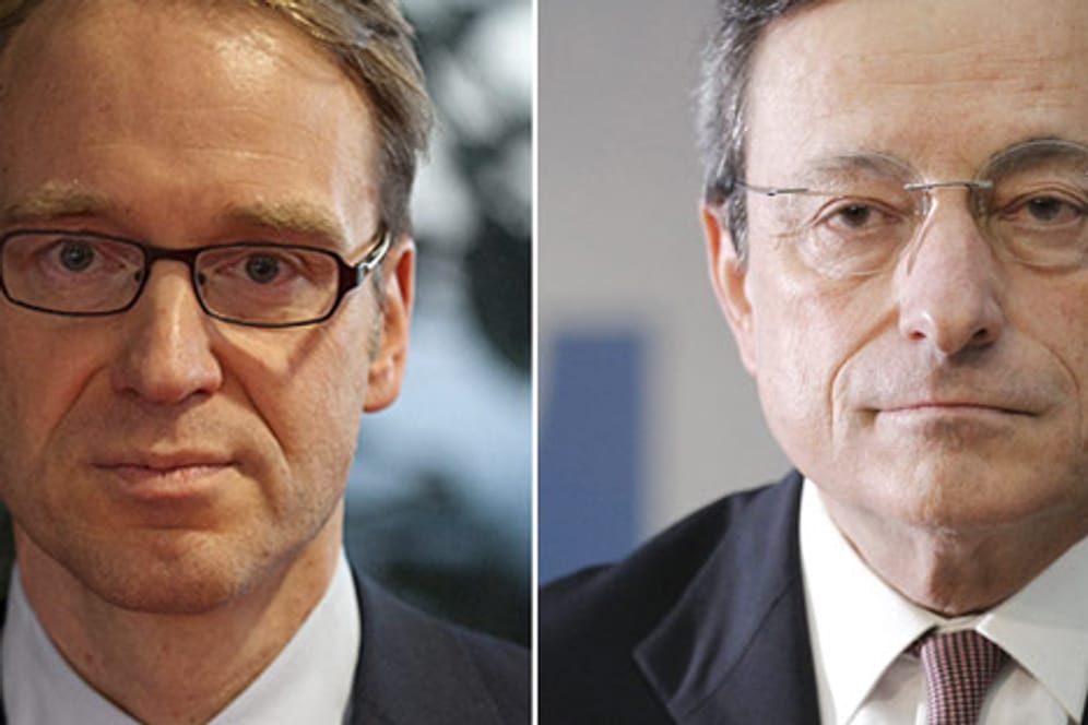 Bundesbank-Chef Jens Weidmann ist gegen EZB-Pläne von Marion Draghi