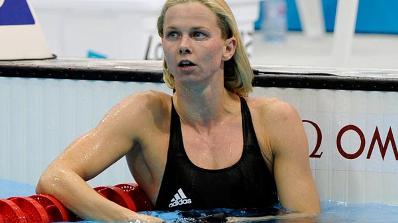 Auch Britta Steffen holte in London keine Medaille.