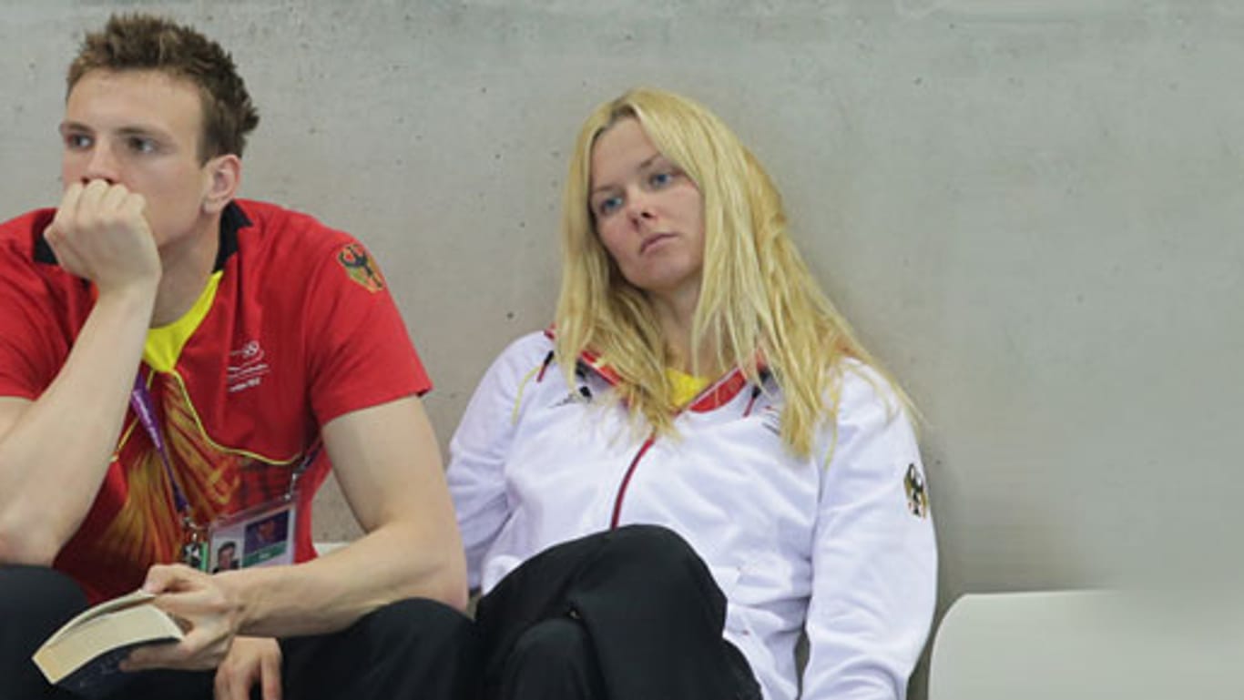 Enttäuschung pur bei den deutschen Medaillenhoffnungen Paul Biedermann und Britta Steffen.