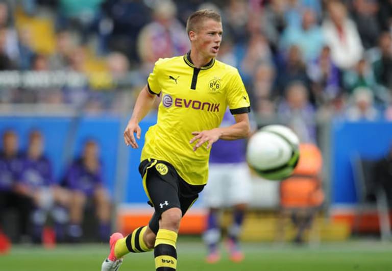 Auch Eric Durm gilt als hoffnungsvolles Talent bei Borussia Dortmund. Er spielt im Angriff und kam im Winter 2012 aus Mainz.