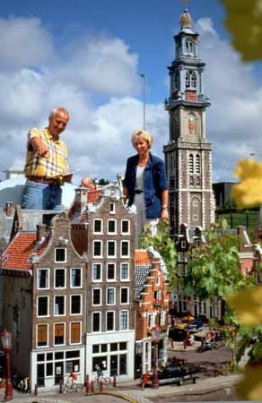 Die Miniwelt "Madurodam" in Den Haag ist eine der größten touristischen Attraktionen der Niederlande.