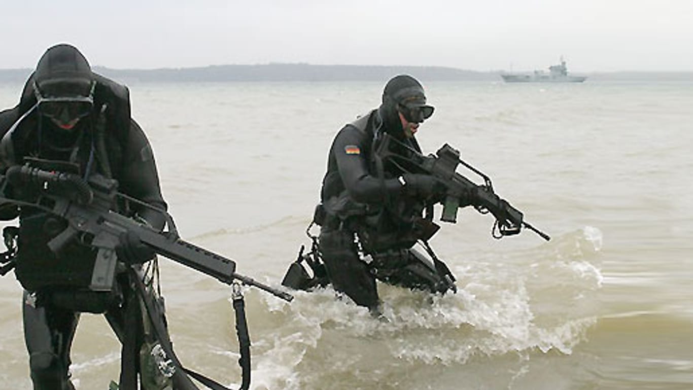 Die vielleicht härtesten Jungs der Bundeswehr: Kampfschwimmer der Marine