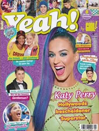 9. Platz: "Yeah!" mit 323.000 jungen Lesern (Verlag Bauer Media; Ausgabe 9/2012 vom 25.07.2012).