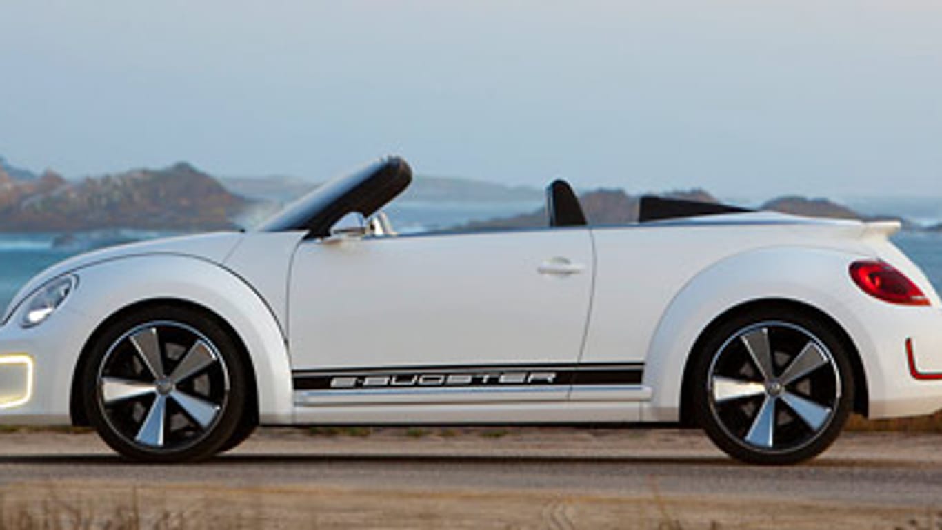 Der VW E-Bugster: Beetle-Cabrio mit Zukunft.