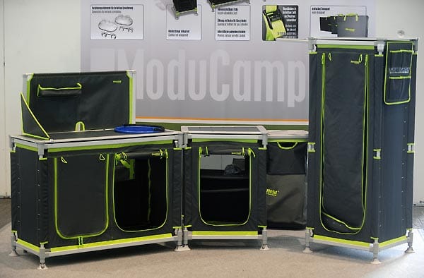 Das Camping Schranksystem "ModuCamp" der Firma Westfield Outdoors GmbH wurde mit dem Preis "innovations for new mobility" ausgezeichnet.