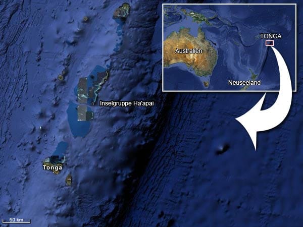Auf einem Riff vor der Südpazifik-Insel Tonga haben Taucher eine sensationelle Entdeckung gemacht.