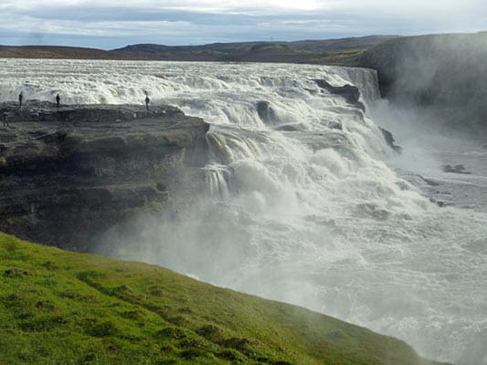 "Wasserfall der Diebe": der Thjófafoss.