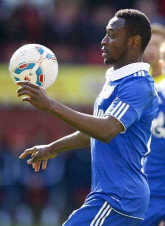 Chinedu Obasi befindet sich nach seiner Schienbein-OP bislang noch im Aufbautraining. Schalke wird vorerst ohne den ehemaligen Hoffenheimer auskommen müssen.