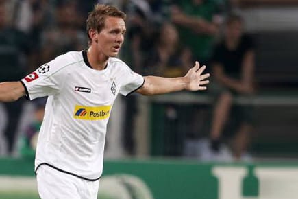 Luuk de Jong ist sportlich noch nicht in Gladbach angekommen.