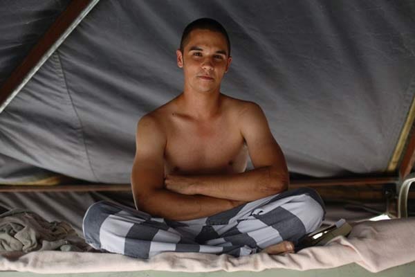 Einer von mehr als 400.000: Dieser Mann ist Häftling in der "Tent City", einem Zeltgefängnis im US-Bundesstaat Arizona. Einer von mehr als 400.000: Dieser Mann ist Häftling in der "Tent City", einem Zeltgefängnis im US-Bundesstaat Arizona.