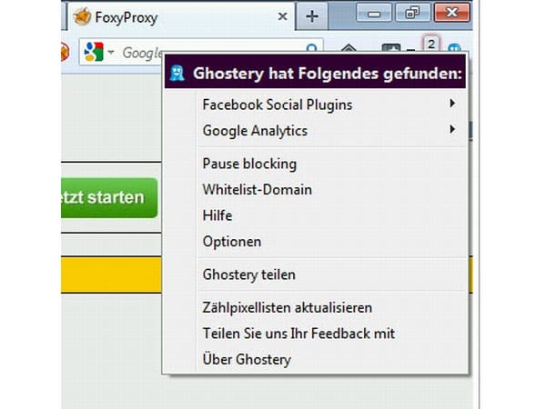 Mit Firefox anonym im Internet surfen