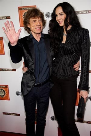 Mit der Designerin L'Wren Scott war Mick Jagger von 2001 bis zu ihrem Tod im März 2014 liiert.