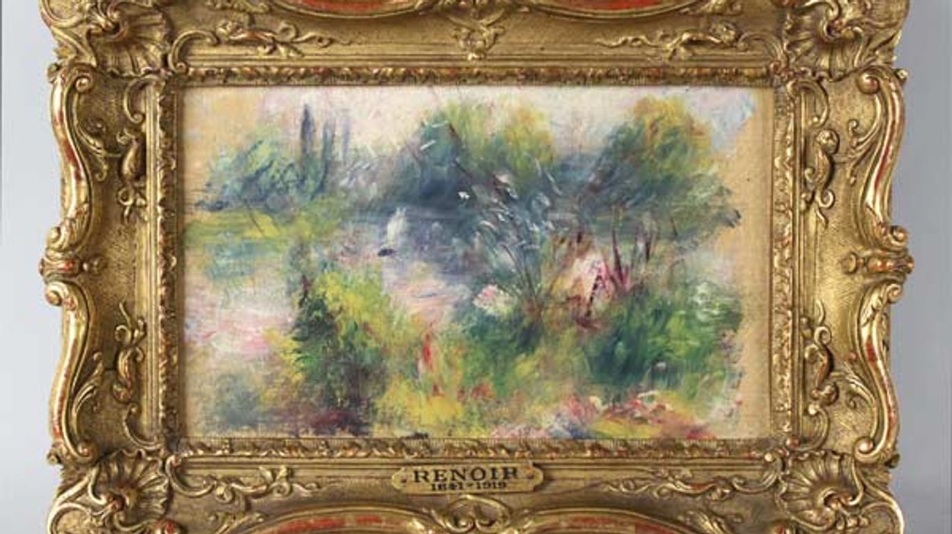 "Paysage Bords de Seine": Der 7-Dollar-Renoir vom Flohmarkt