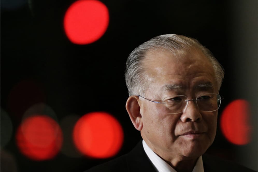 Japans Minister für die Finanzaufsicht, Tadahiro Matsushita, soll sich erhängt haben