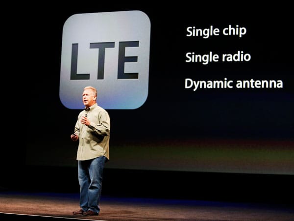 Apple hat im iPhone 5 den neuen Mobilfunkstandard LTE (Long Term Evolution) eingebaut, der weltweit nutzbar ist.