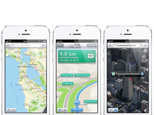 Die Betriebssystemversion des iPhone 5 ist das bereits im Juni vorgestellte iOS 6.