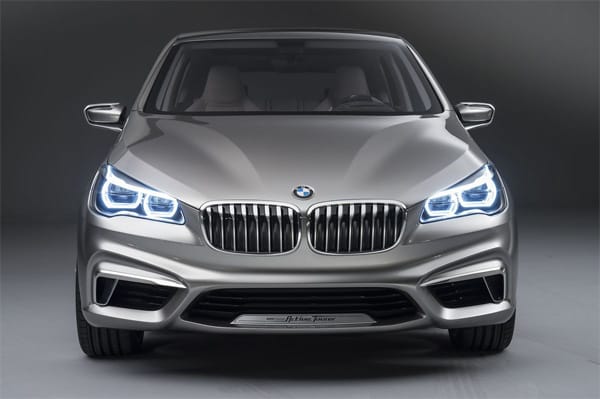Mit der Concept Active Tourer Studie zeigt BMW, wie der späte Einstieg in das Van-Segment aussehen könnte.