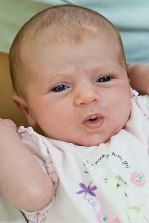 Isabel, 20 Tage alt: Ohne die Erlanger Mediziner würde es sie nicht geben.
