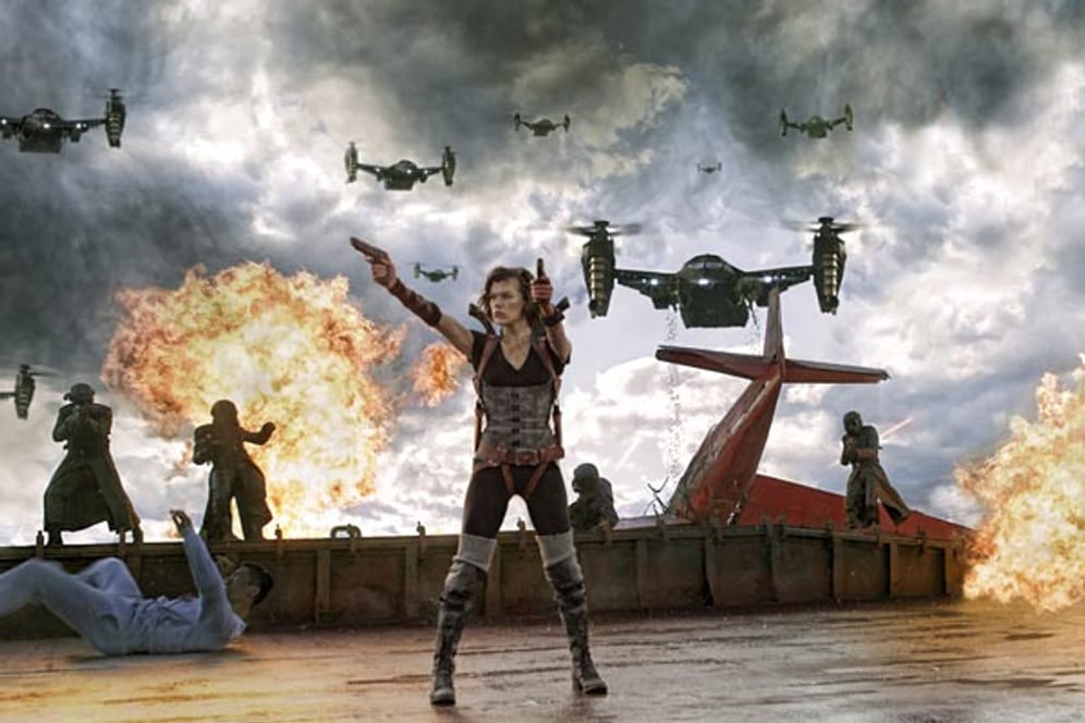 In der "Resident Evil"-Reihe spielt Milla Jovovich die Hauptrolle. Als Alice ist sie ein richtige Kampfmaschine. Nur so kann sie im ständigen Kampf auf Leben und Tod immer auf der sicheren Seite stehen. Ein Wiedersehen mit ihr wird es am 20. September geben. Dann startet mit "Resident Evil: Retribution" Teil fünf der Reihe in den deutschen Kinos.