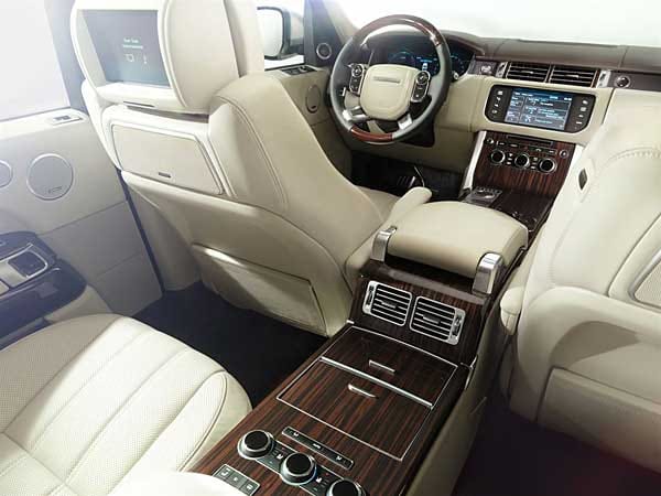 Komfort und Luxus spielen beim Range Rover eine wichtige Rolle.