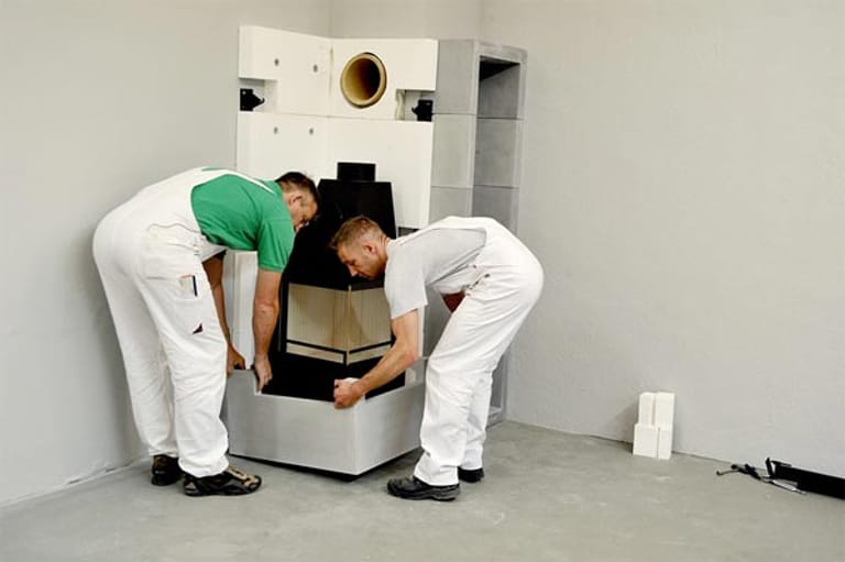 Bausatz-Kamin zum Selberbauen