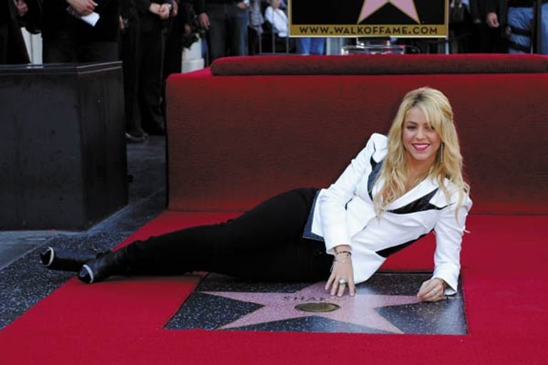 Im November 2011 wurde Shakira mit einem Stern auf dem Walk of Fame in Hollywood ausgezeichnet.