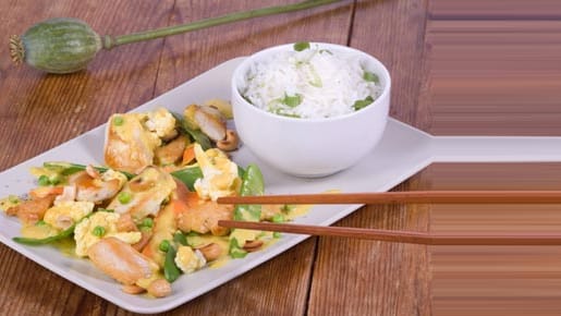 Chinesisches Essen ist ausgewogen und gesund