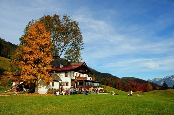 Wirtshaus Schwandtnerbauer bei Garmisch-Partenkirchen.