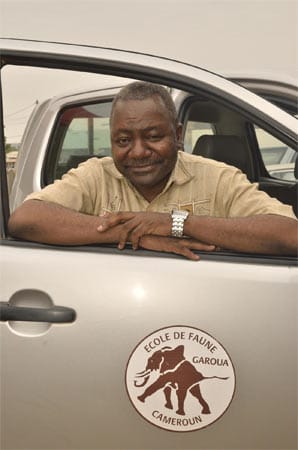 Tarla Francis Nchembi, Direktor des Garoua Wildlife College in Garoua, Kamerun.