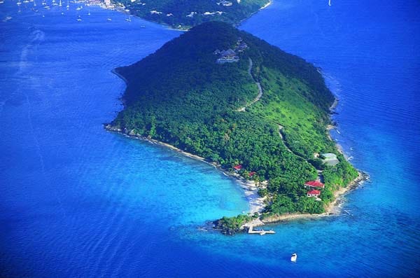 Die 21 Hektar große Little Thatch unweit von Tortola ist vermutlich einer der idyllischsten Orte in der Karibik.