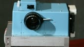 Die erste Digitalkamera: Das Objektiv für Sassons Prototypen lieferte eine Super-8-Videokamera.
