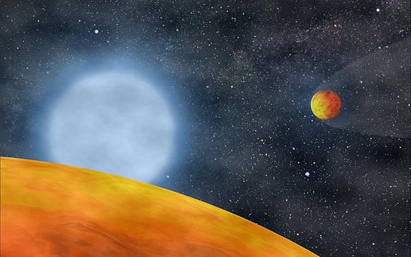 Weltraumteleskop "Kepler" entdeckte zwei Planeten, die offenbar von ihrem Heimatstern geröstet wurden.
