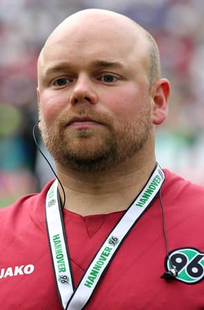 Stefan Kuna, Stadionsprecher bei Hannover 96.
